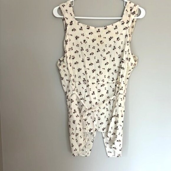 Kismet country floral blouse 100% rayon XL - Picture 5 of 7